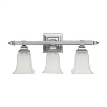 Matte Nickel Three Light Vanity (1063MN-142)