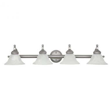 Four Light Matte Nickel Vanity Light (1144MN-220)