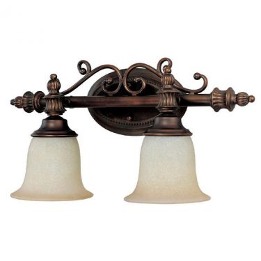 Burnished Bronze Avery Two Light Vanity (1702BB-291)