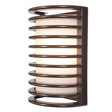 Poseidon Bronze 1 Light Exterior Wall (20300MG-BRZ/RFR)