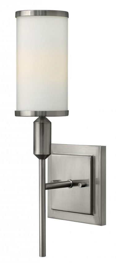 One Light Brushed Nickel Wall Light (4070BN)