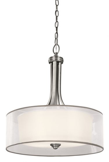 Pendant Four Light With Antique Pewter Finish (42385AP)