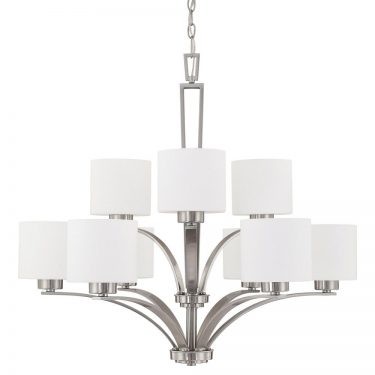 Steele Nine Light Chandelier (4349BN-103)