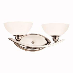 Two Light Polished Nickel Vanity (45091PN)