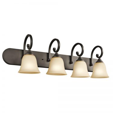 Bath Vanity Four Light In Olde Bronze Finish (45476OZ)