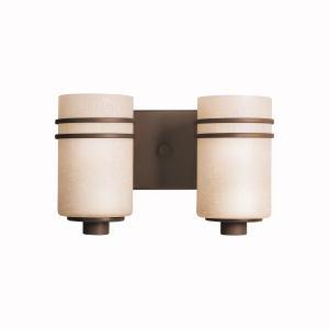 Bronze Two Light Bath Vanity Fixture (5080OZ)