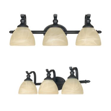 Three Light Burnished Bronze Vanity (82803-BNB)