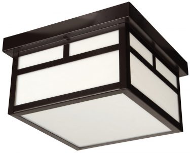 Outdoor One Light Flush Mount (Z1843-7)