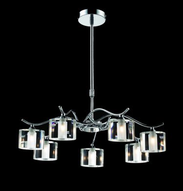 Polished Chrome Seven Light (CH6107)