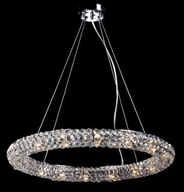 Sixteen Light Halo Mini Pendant By Liv (1093PR-16)